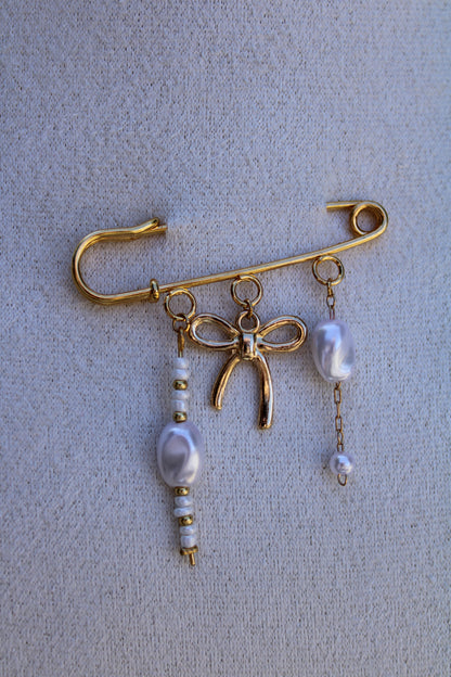 Charm pin broche - pearl crush