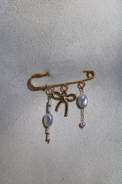 Charm pin broche - pearl crush