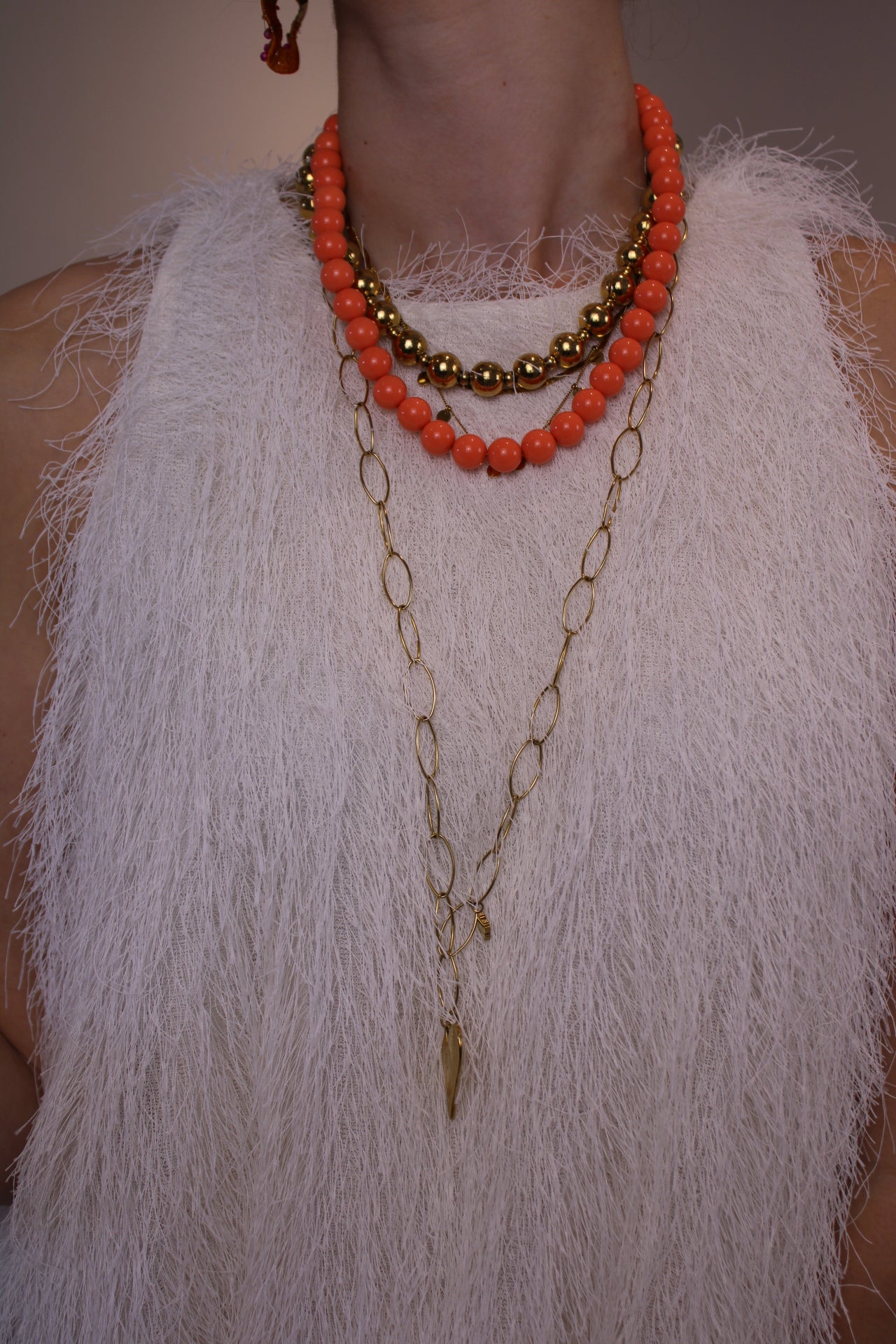 Franjes top - creme - At Styles