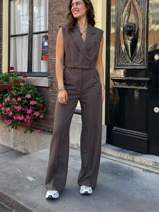 Pantalon - bruin