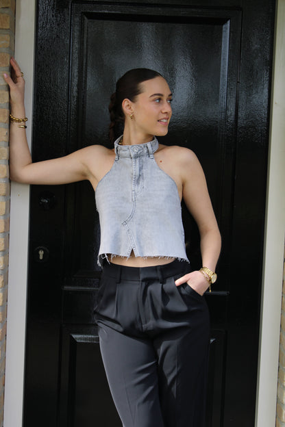 Handgemaakte top - grijs - At Styles