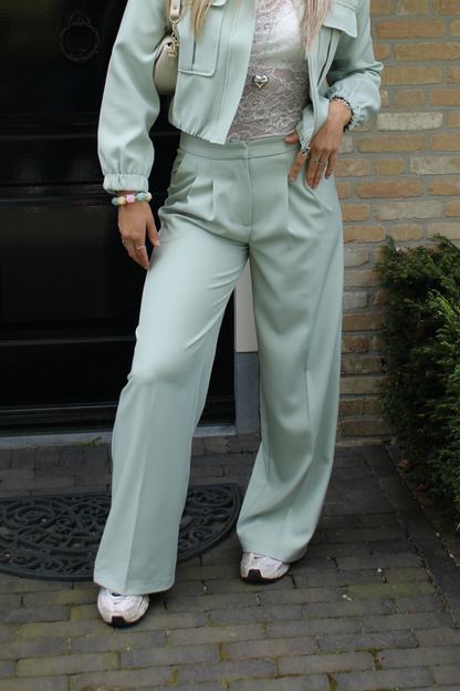 Pantalon - mint groen - At Styles