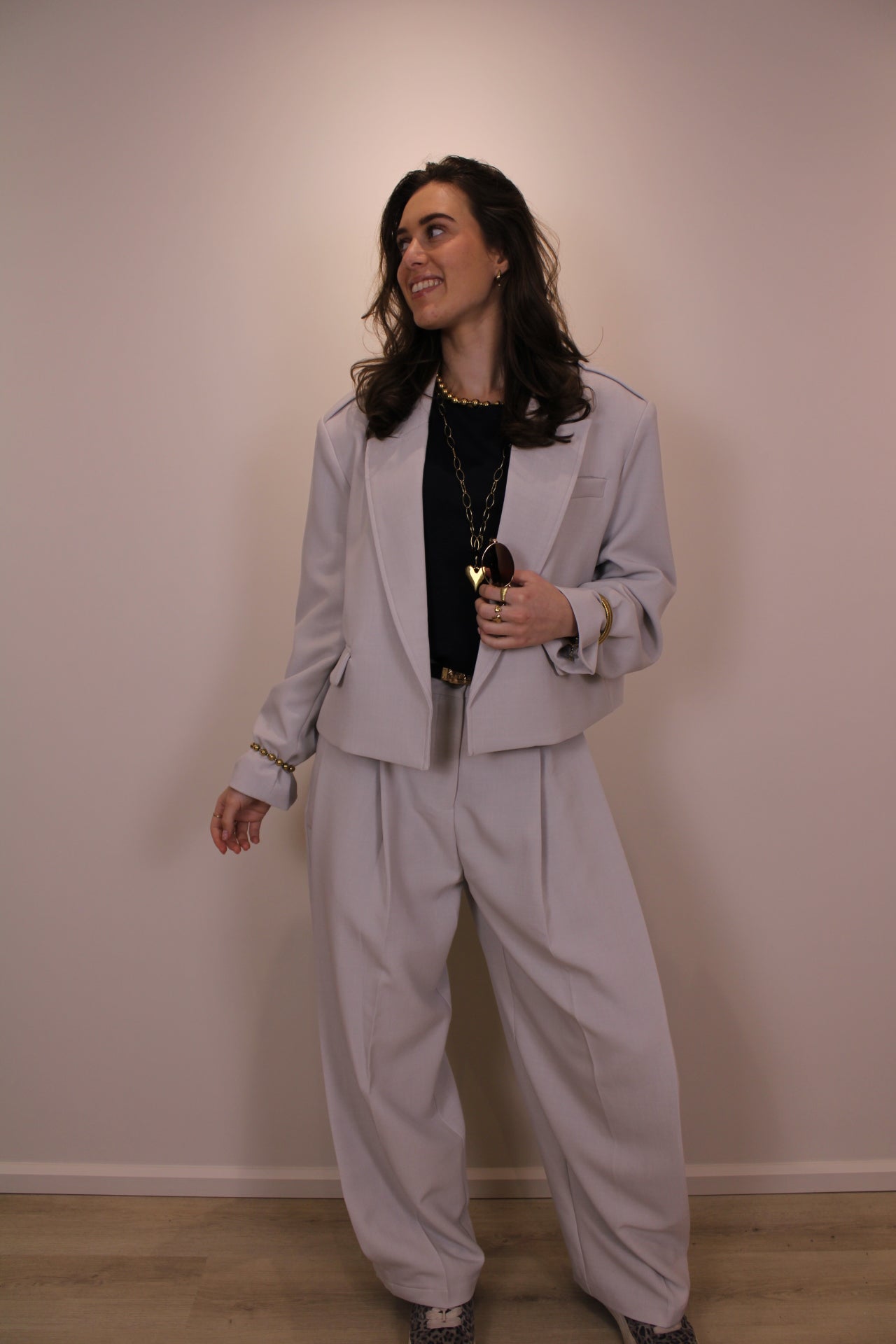 Balloon pantalon - grijs