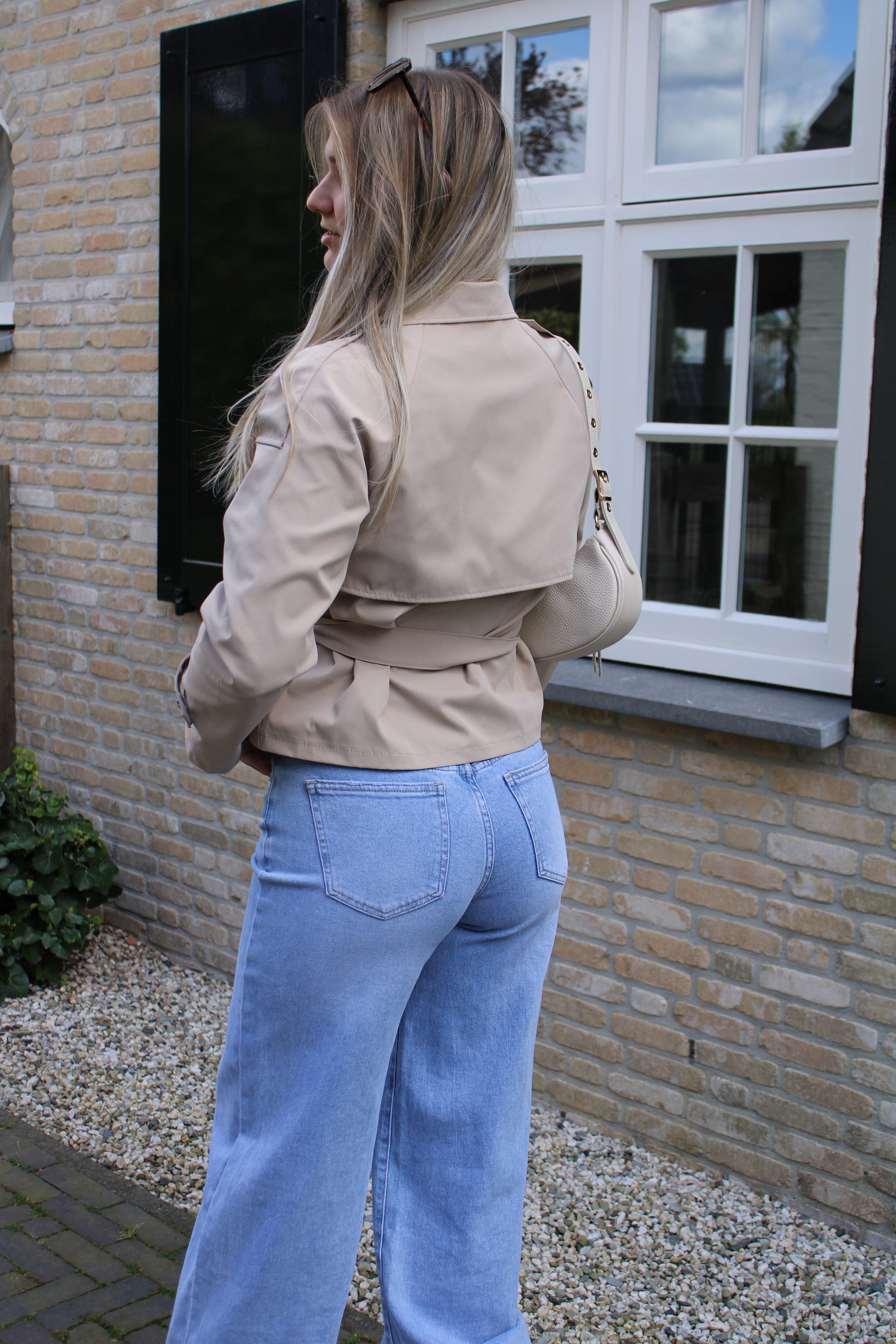 Trenchcoat jasje - beige - At Styles