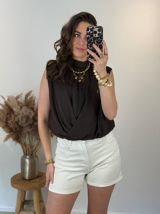Overslag top - bruin