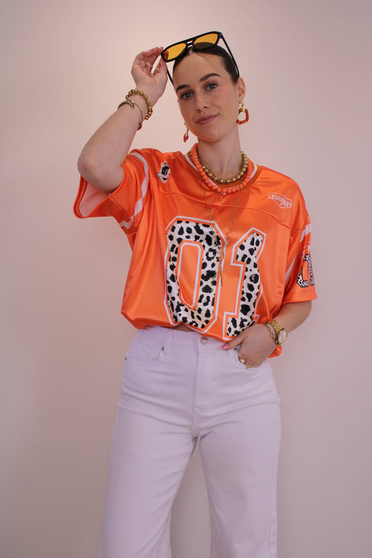 Jersey shirt - oranje - At Styles