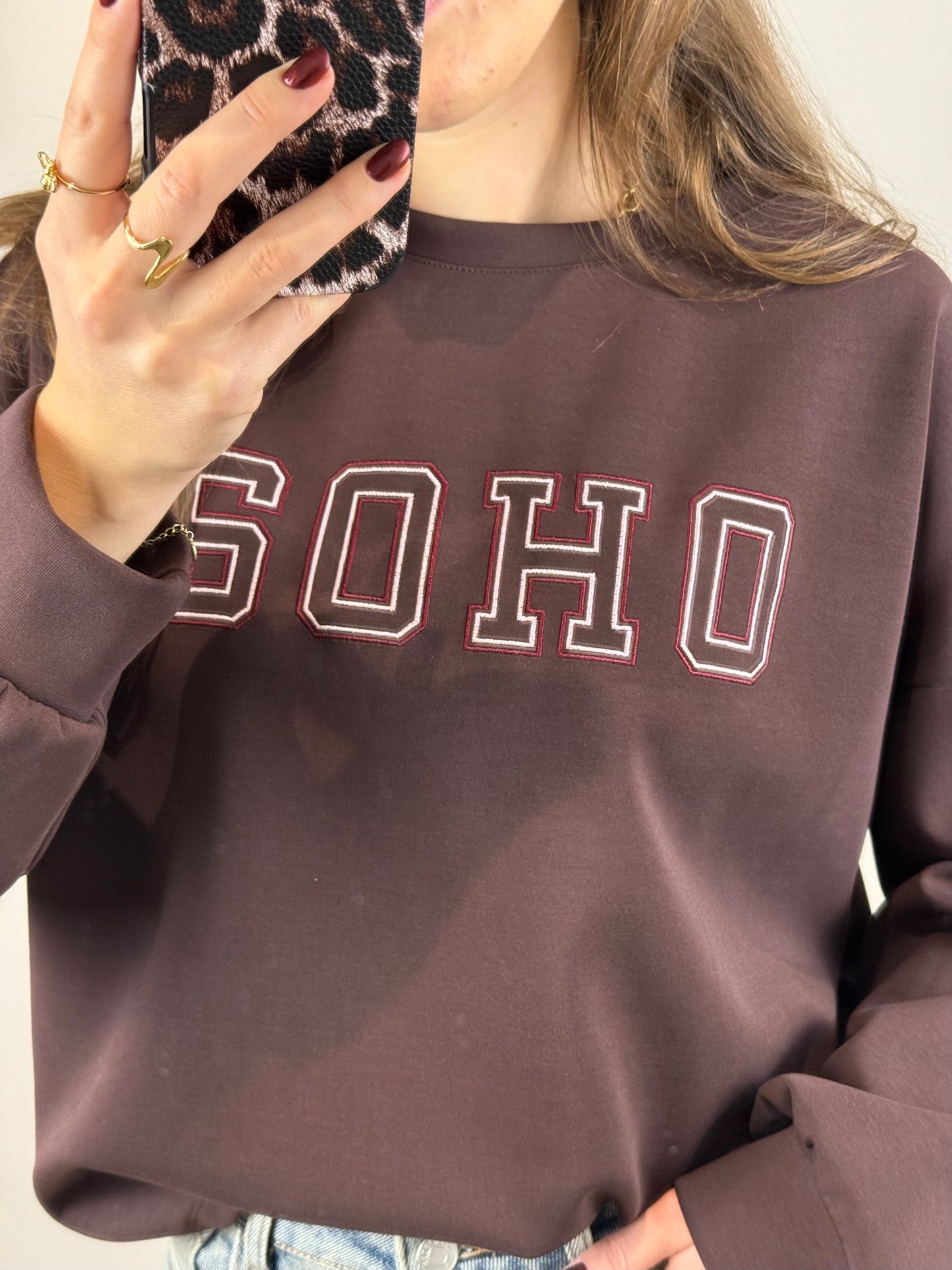Trui Soho - bruin