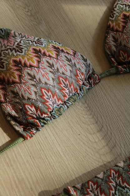 Bikini - groen print - At Styles