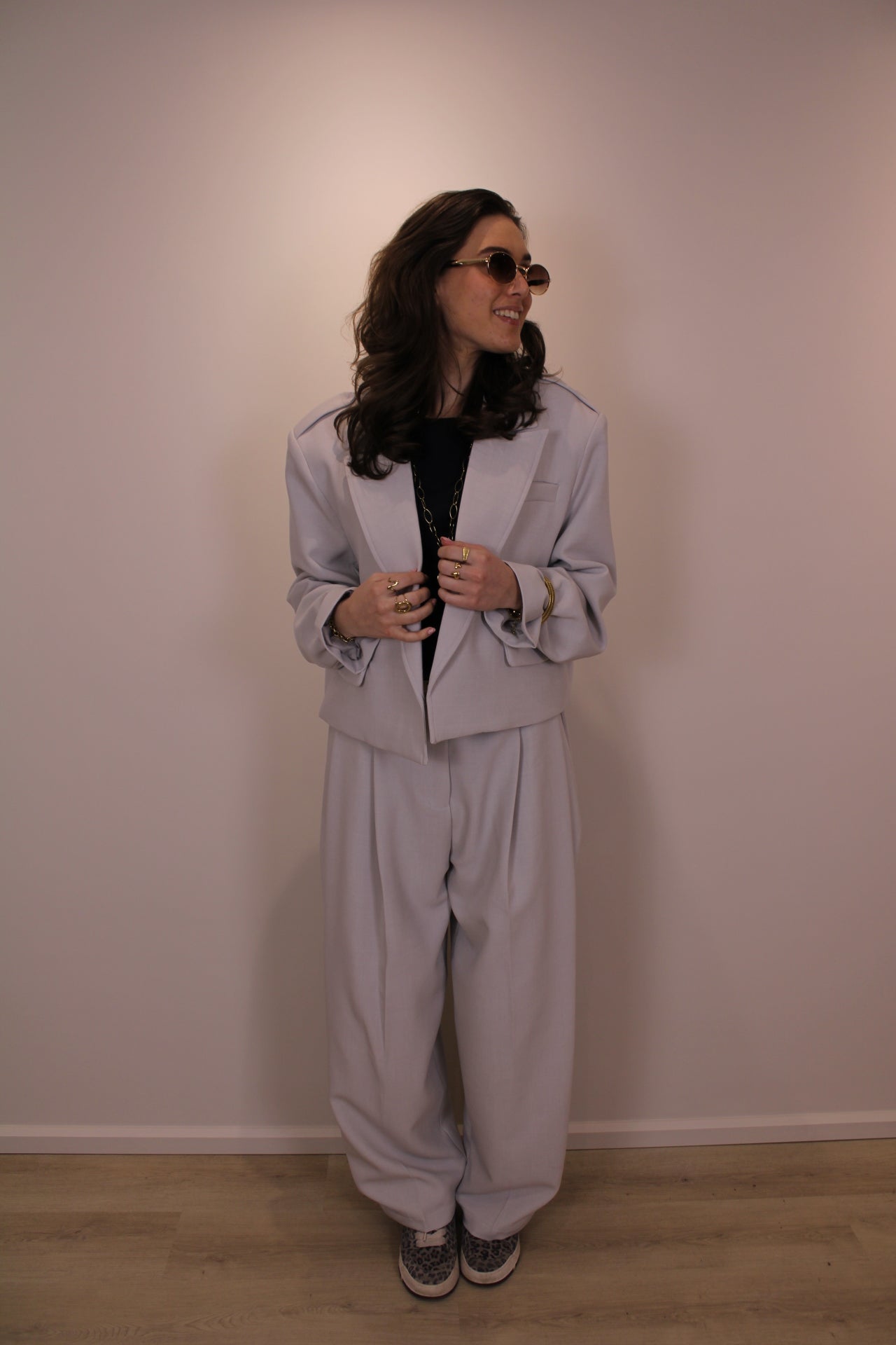 Balloon pantalon - grijs