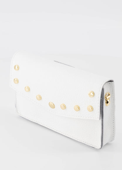 Leren tas Laura - wit
