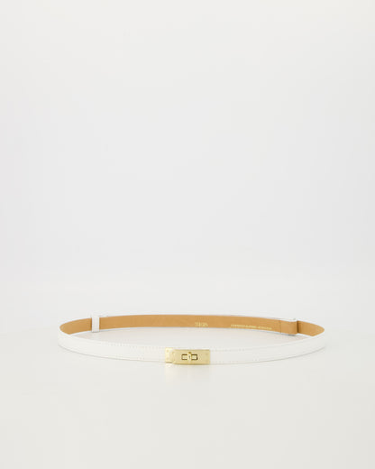 Leren riem Garcia - wit - At Styles