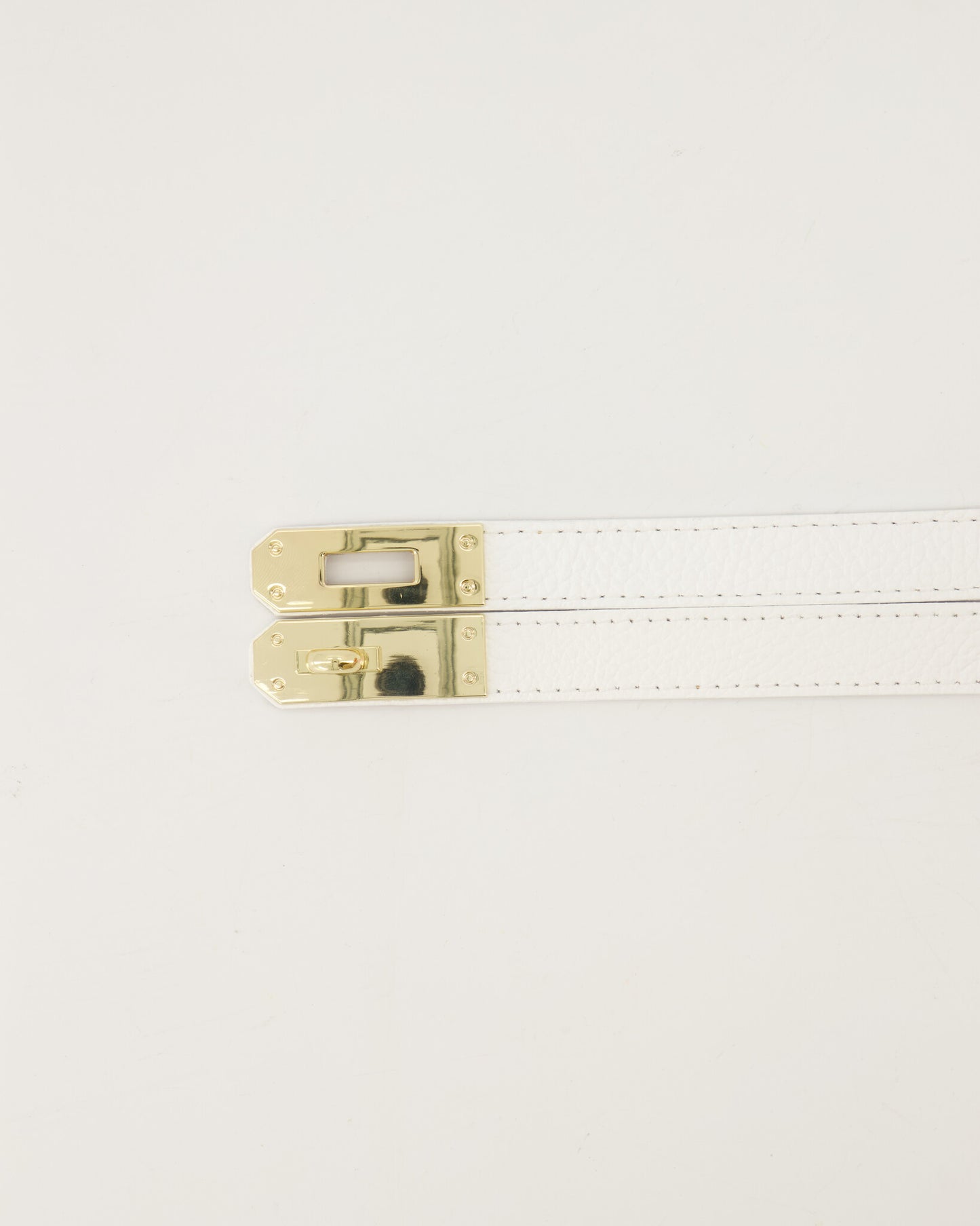 Leren riem Garcia - wit - At Styles