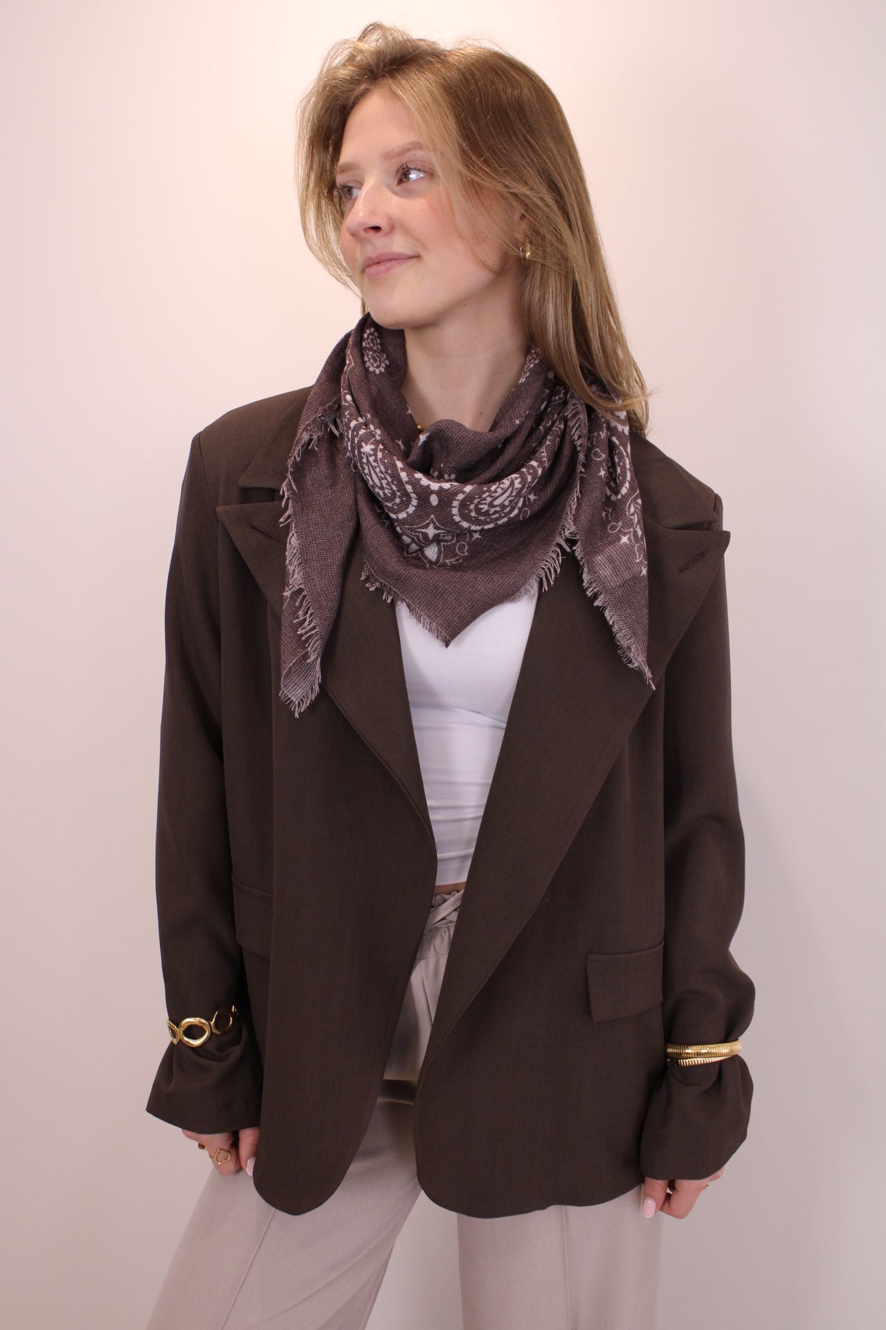 Bandana sjaaltje - bruin