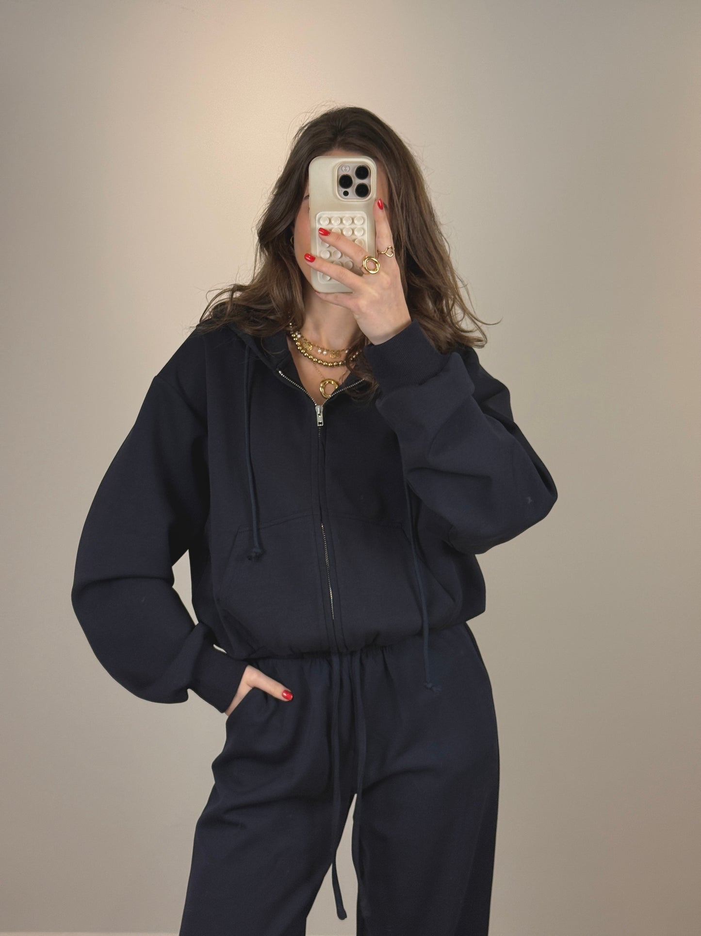 Jogger vest - donkerblauw