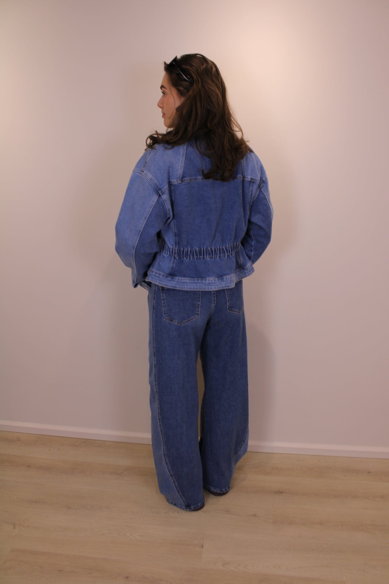 Stretch jeans jasje - denim