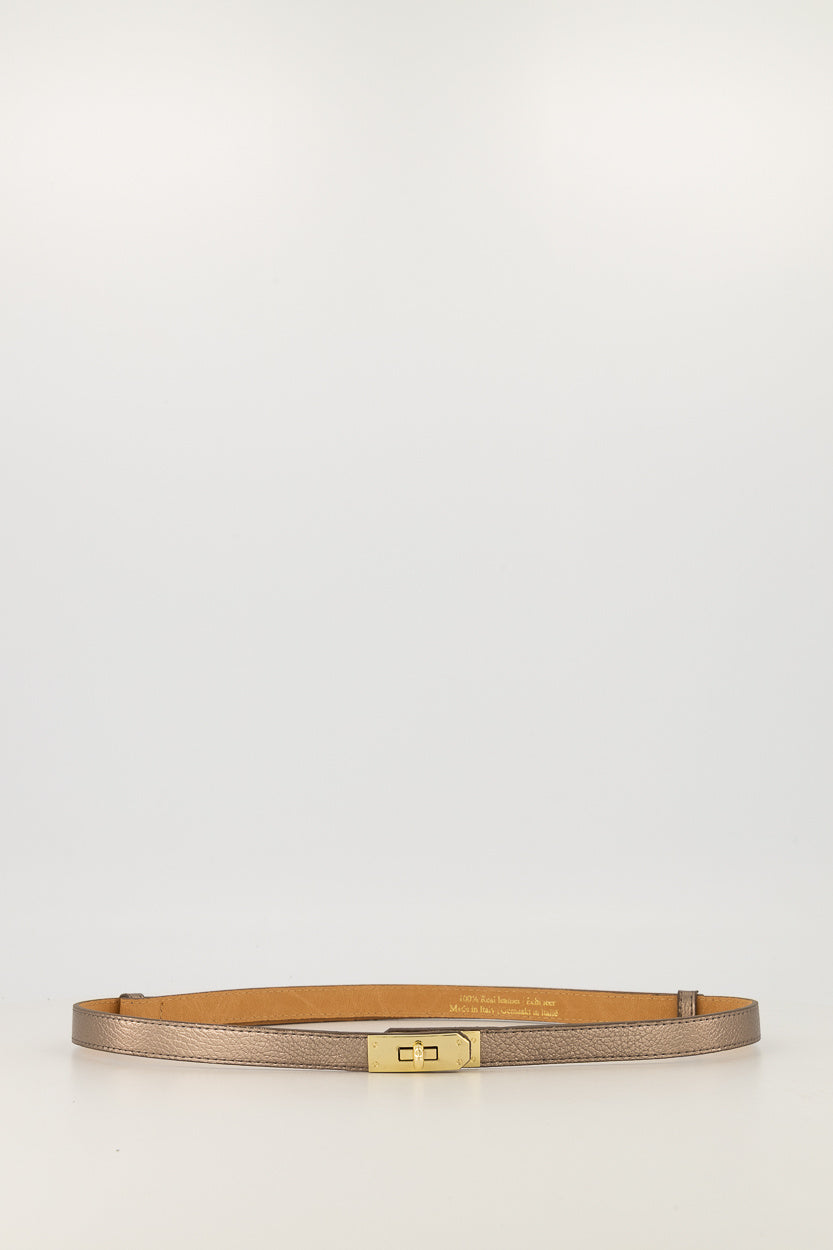 Leren riem Garcia - brons - At Styles