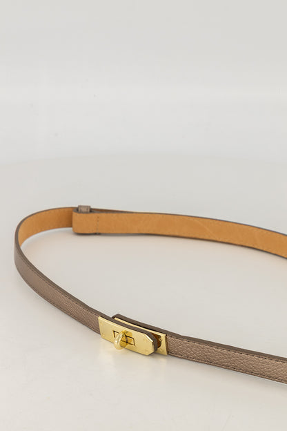 Leren riem Garcia - brons - At Styles