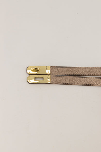 Leren riem Garcia - brons - At Styles