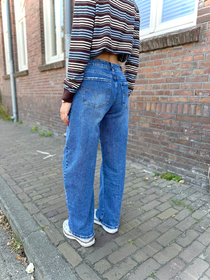 Low waist - baggy balloon jeans - denim
