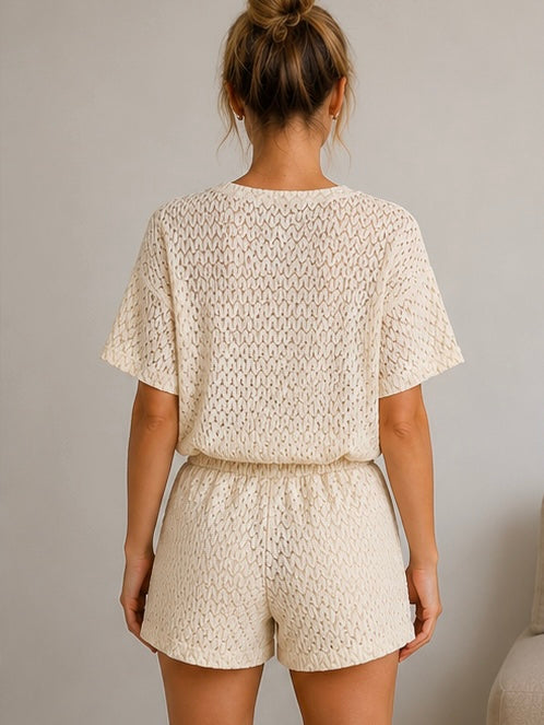Jogger short - beige