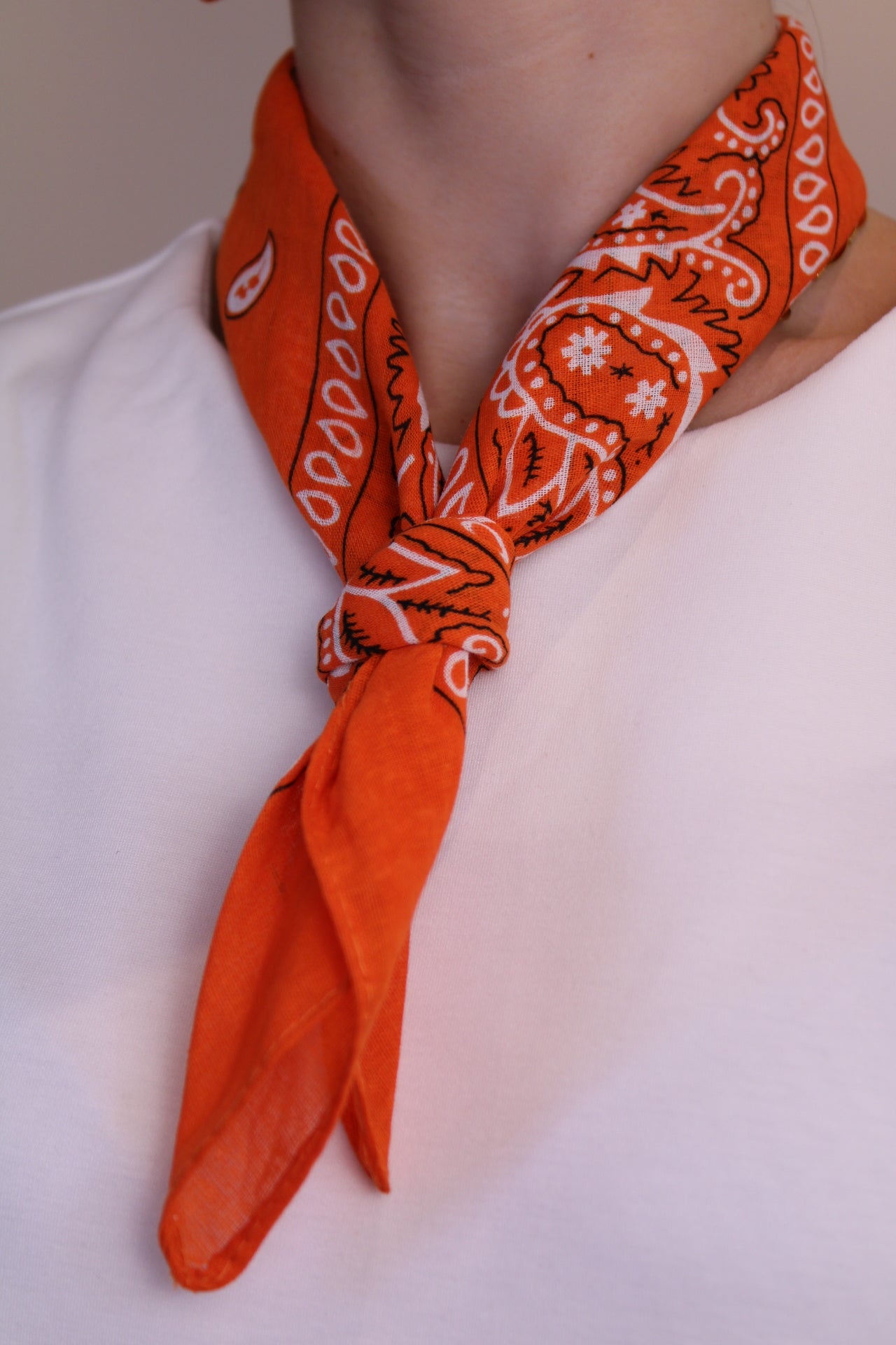 Sjaaltje - oranje - At Styles