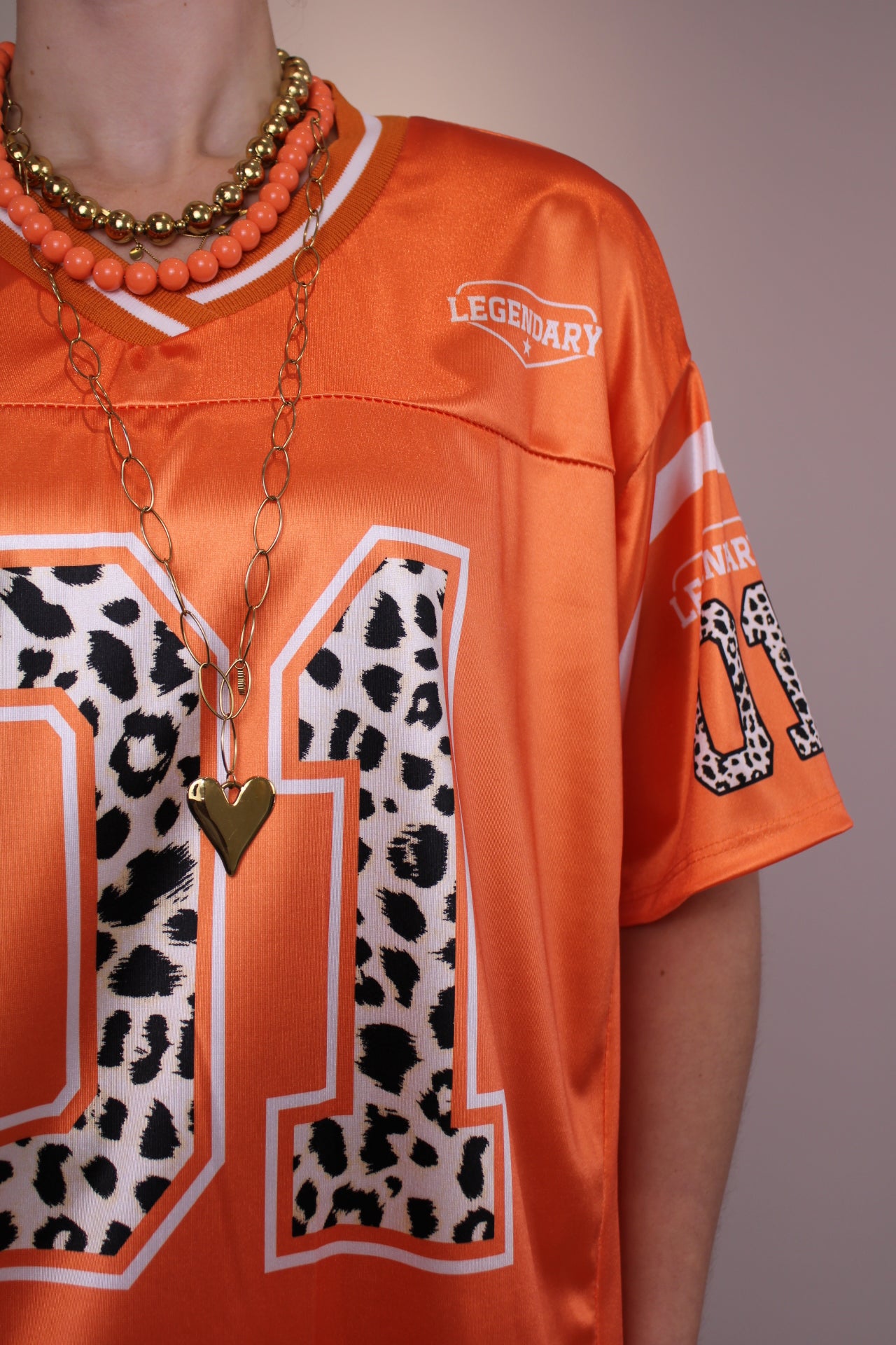 Jersey shirt - oranje - At Styles