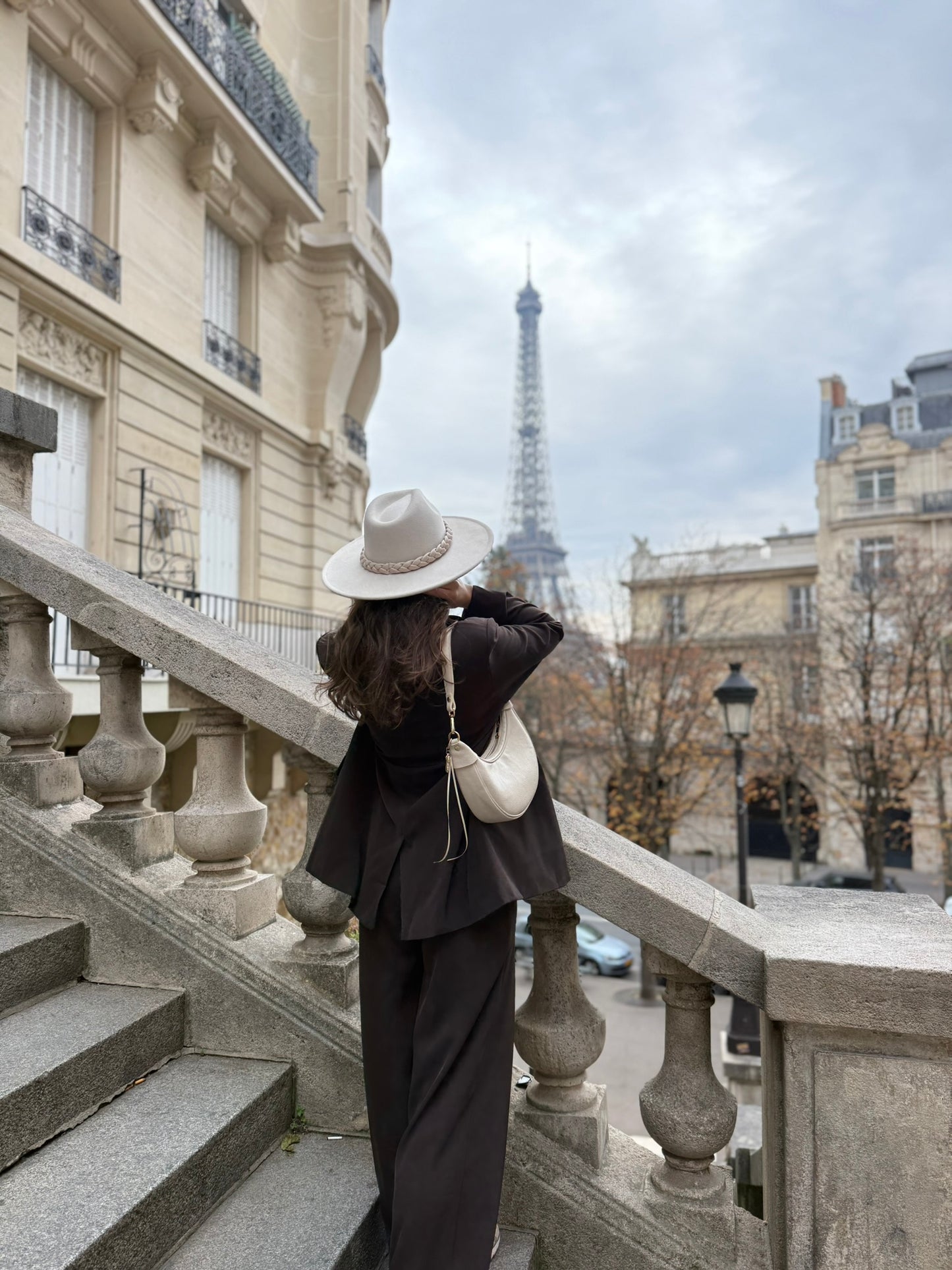 Oversized blazer - bruin