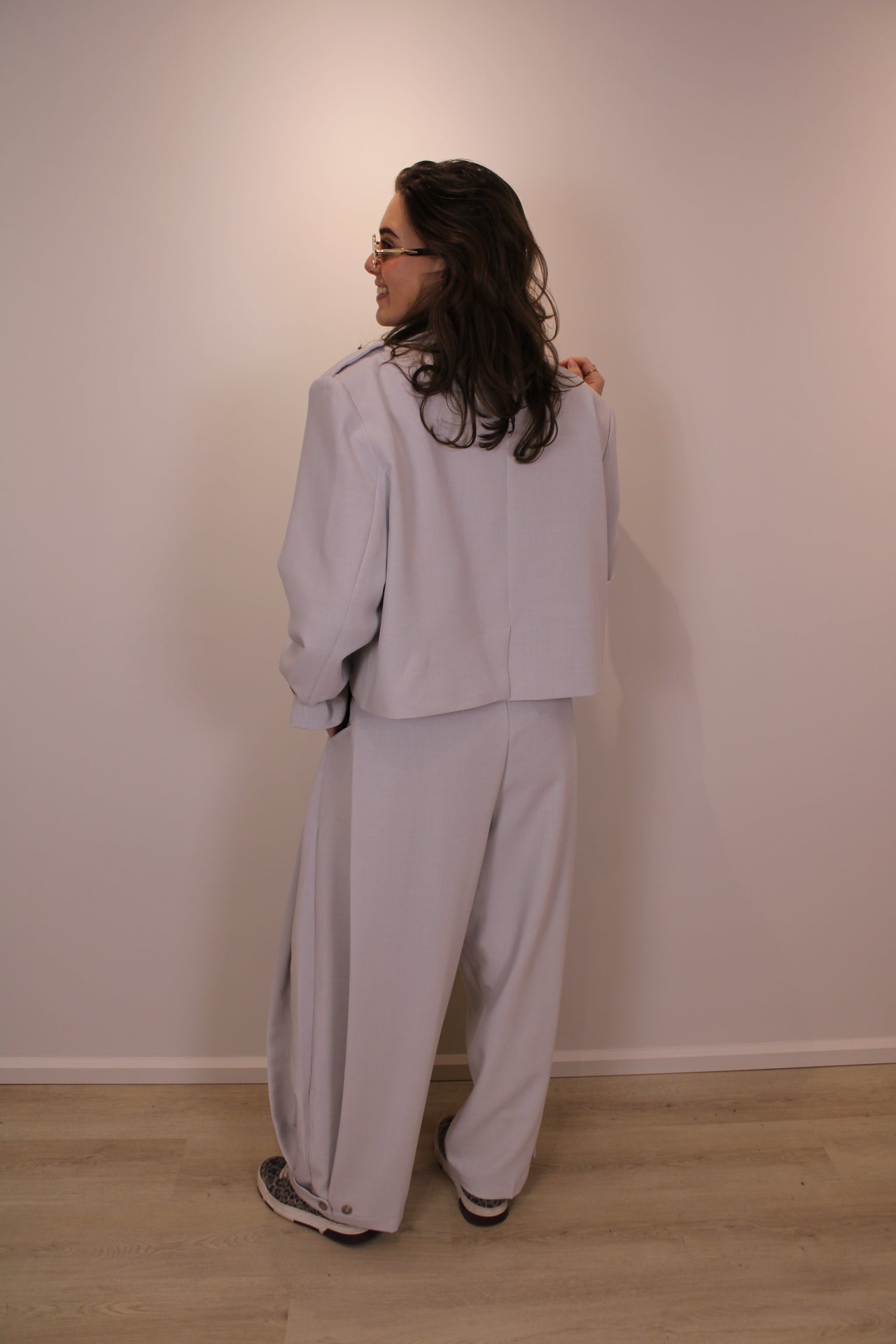 Balloon pantalon - grijs