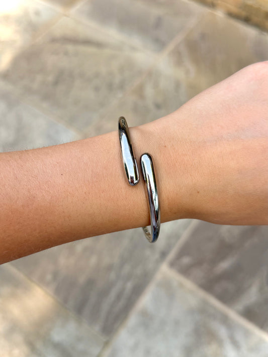 Bangle armband - zilver