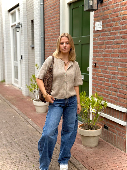Cozy top/vest - beige