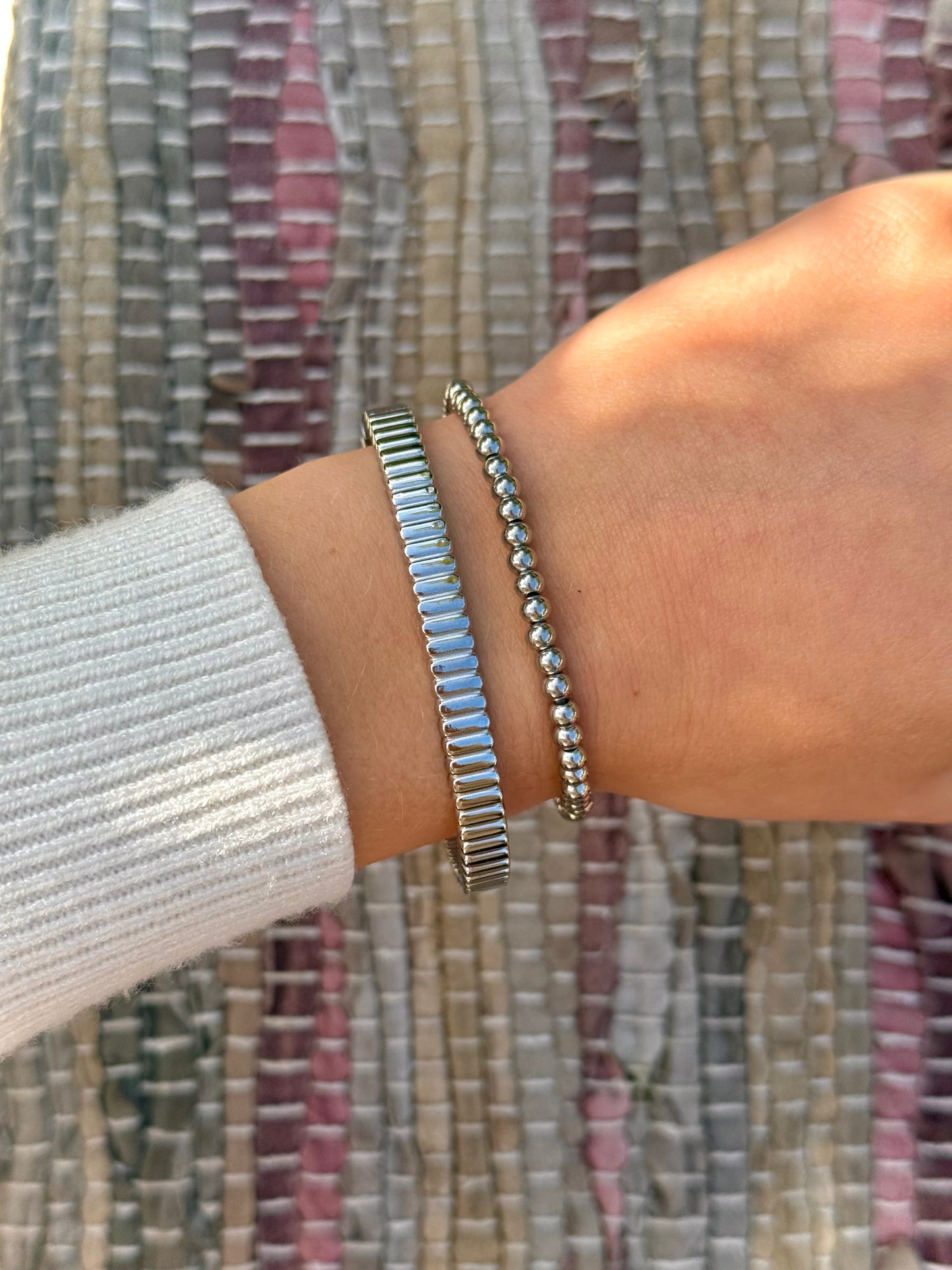 Bangle armband - zilver