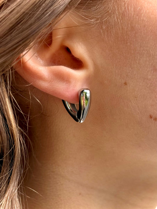 Oorbellen - zilver