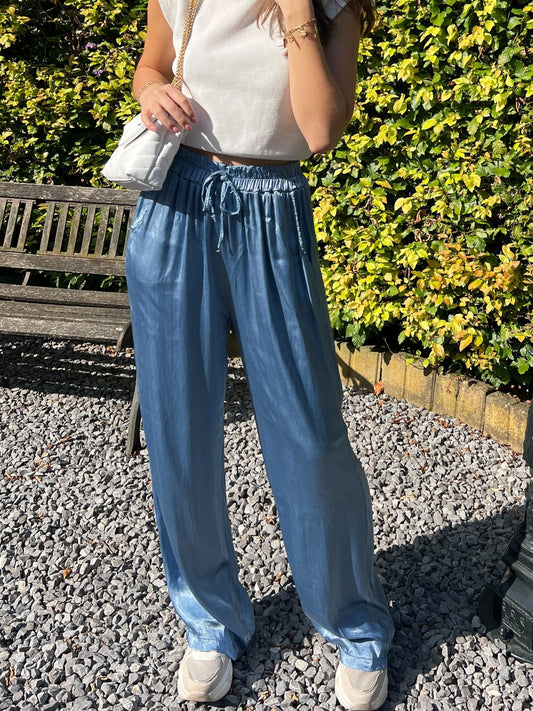 Broek Alba | Blauw