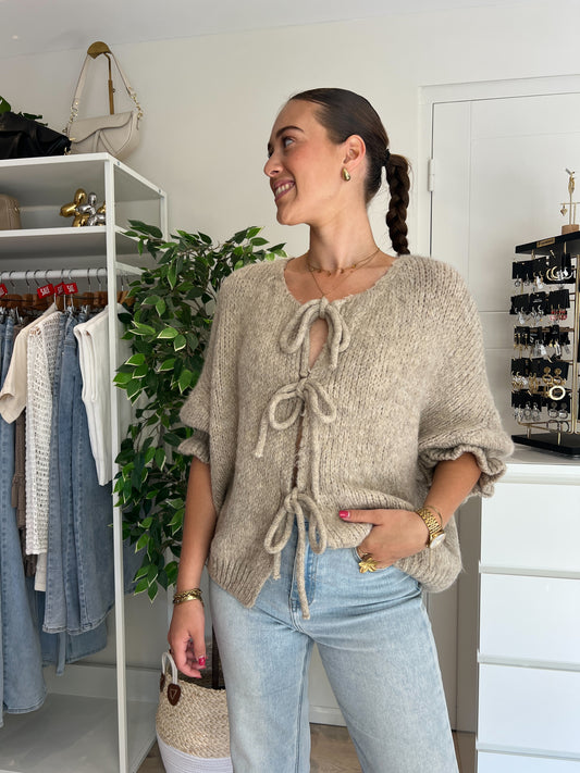 Top / vest Valencia | Beige