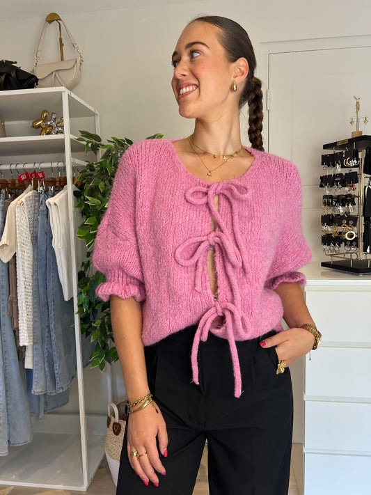 Top / vest Valencia | Roze