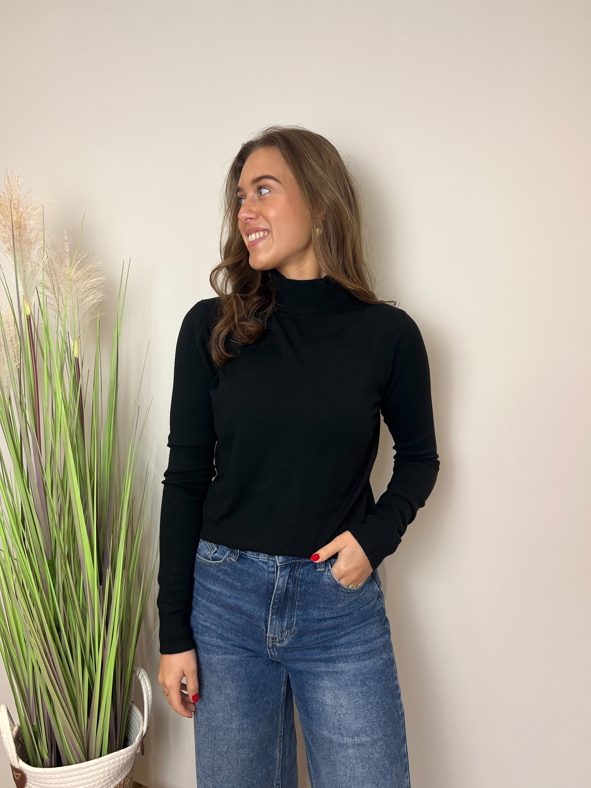 Turtle trui Kaapstad | Zwart - At Styles