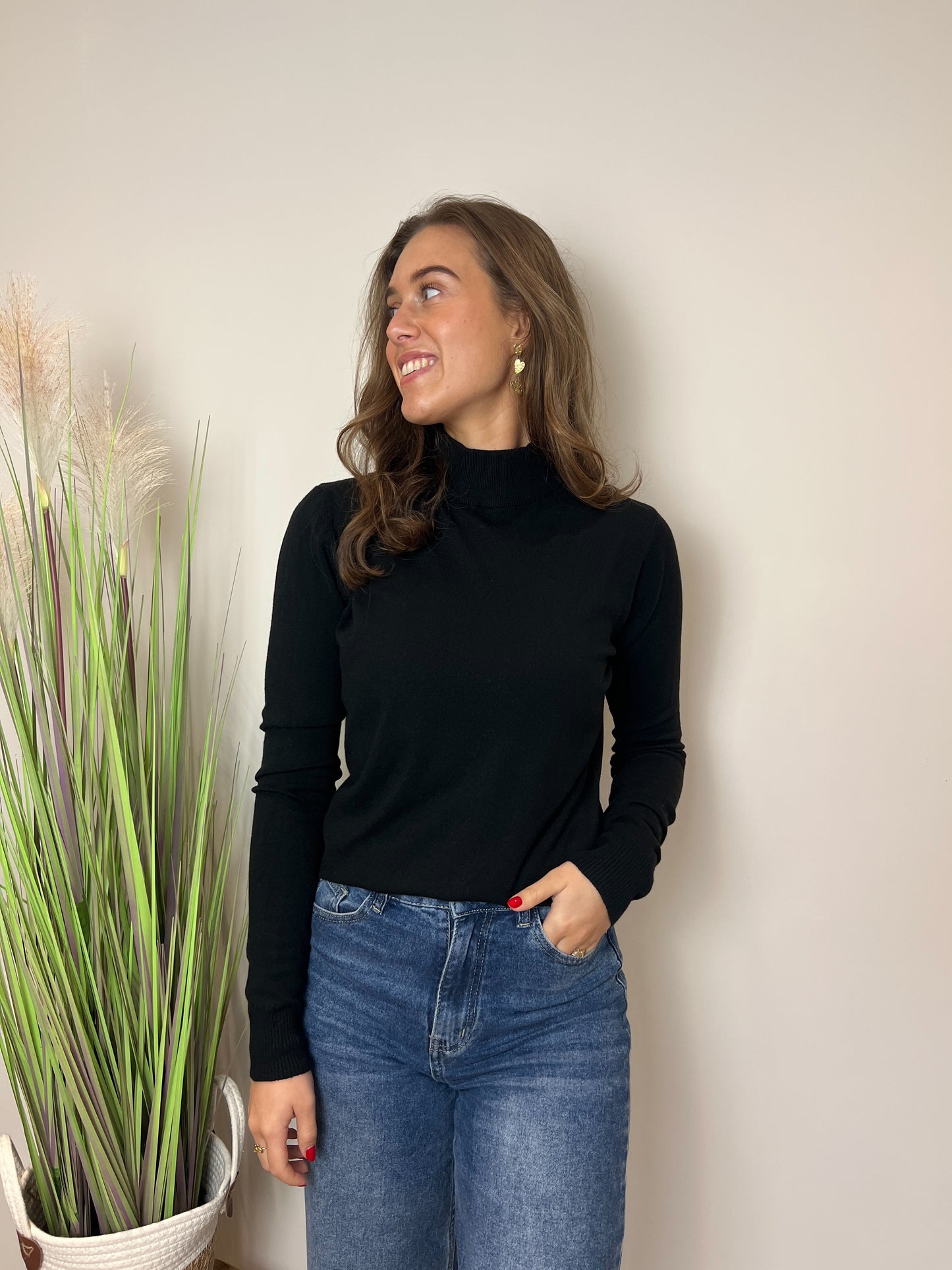 Turtle trui Kaapstad | Zwart - At Styles