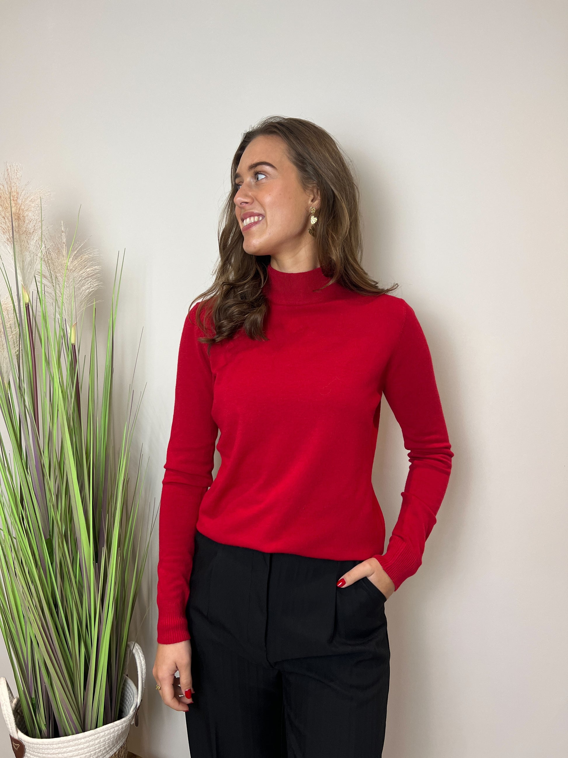 Turtle trui Kaapstad | Rood - At Styles