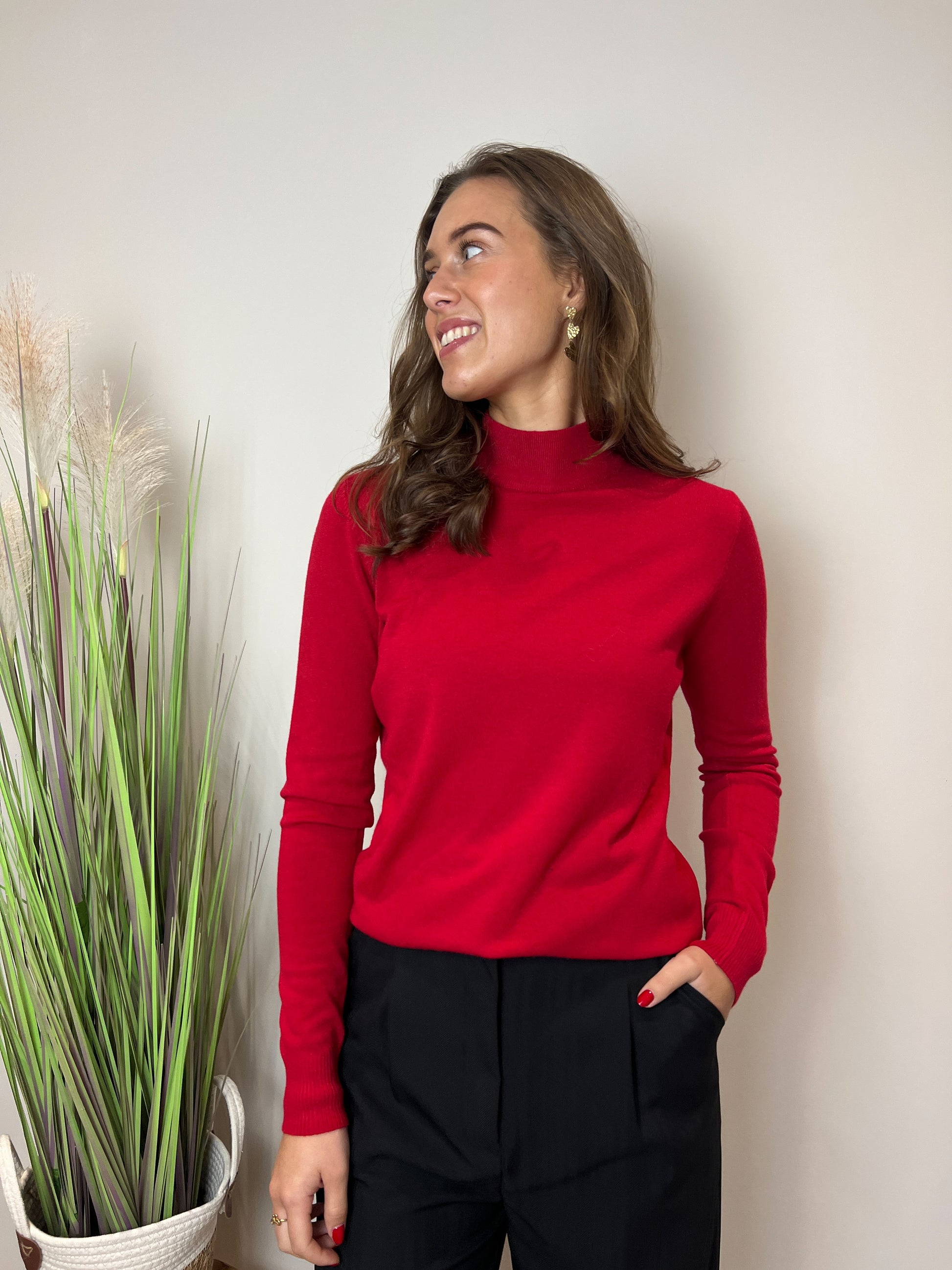 Turtle trui Kaapstad | Rood - At Styles