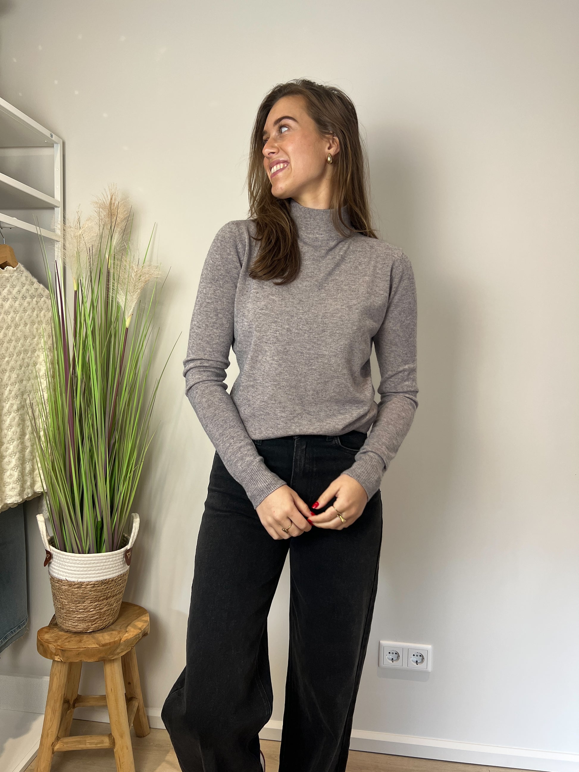 Turtle trui Kaapstad | Taupe - At Styles
