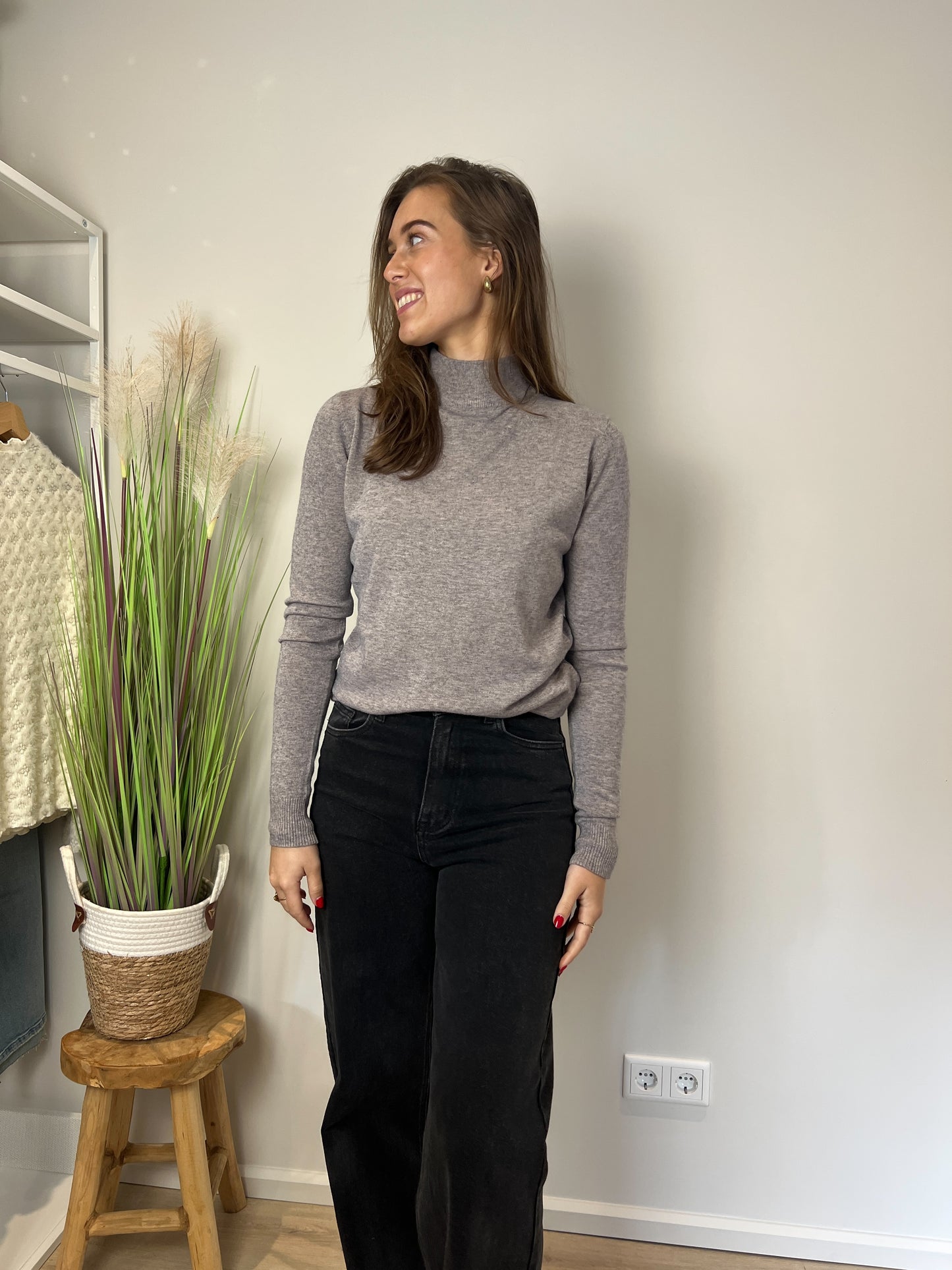 Turtle trui Kaapstad | Taupe - At Styles