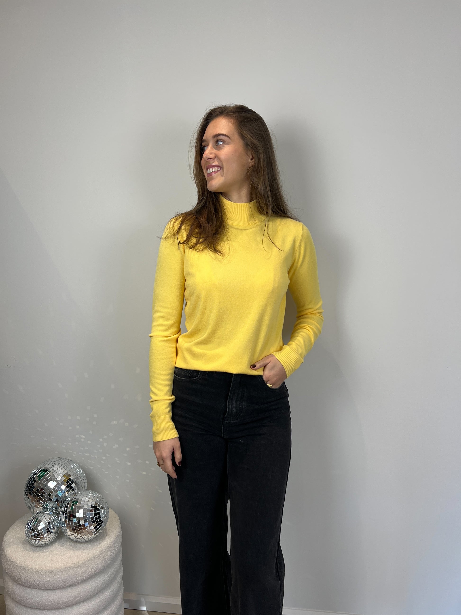 Turtle trui Kaapstad | Geel - At Styles