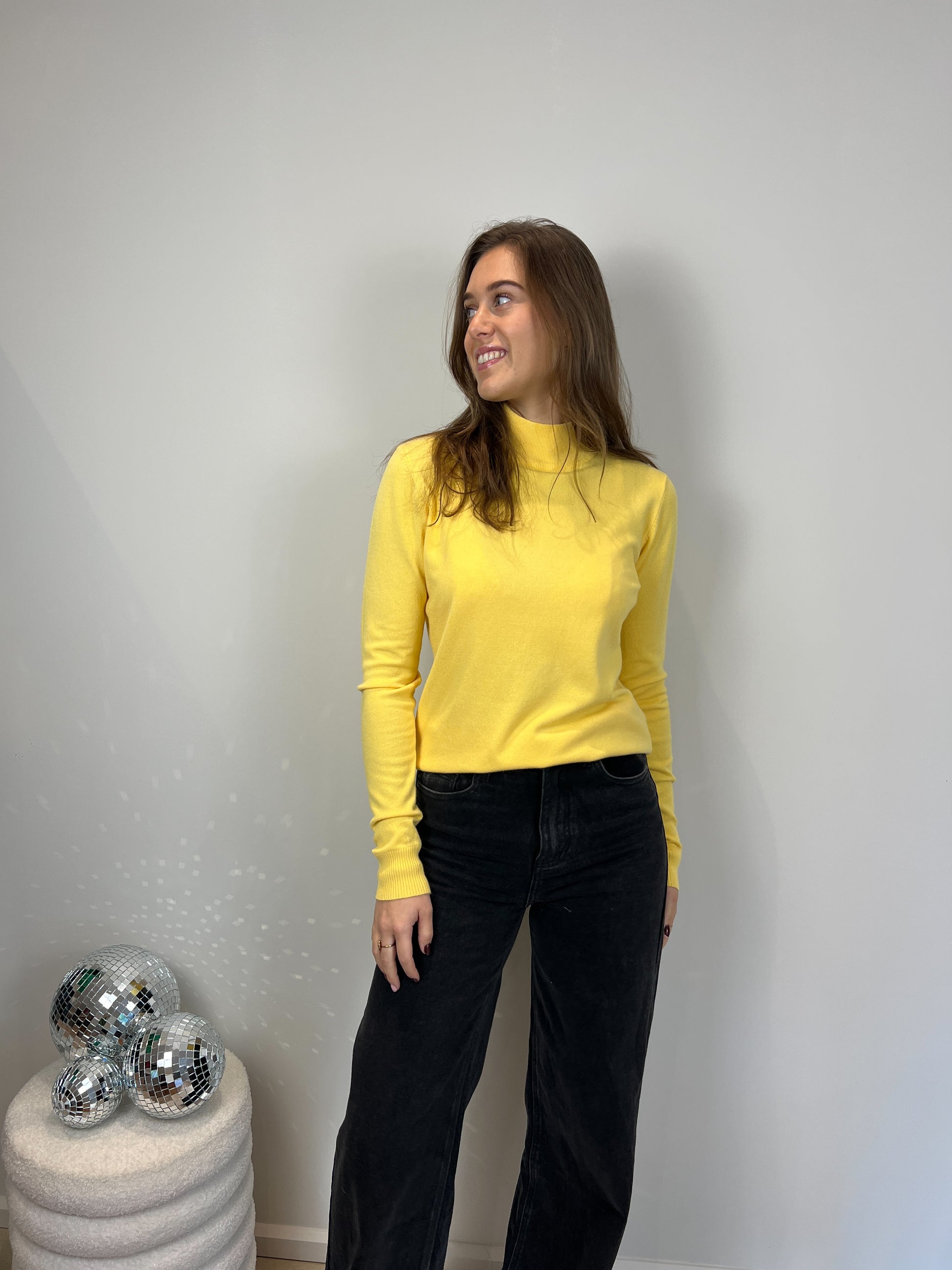 Turtle trui Kaapstad | Geel - At Styles