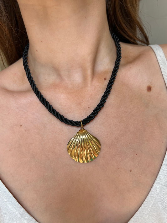 Ketting | Goud zwart