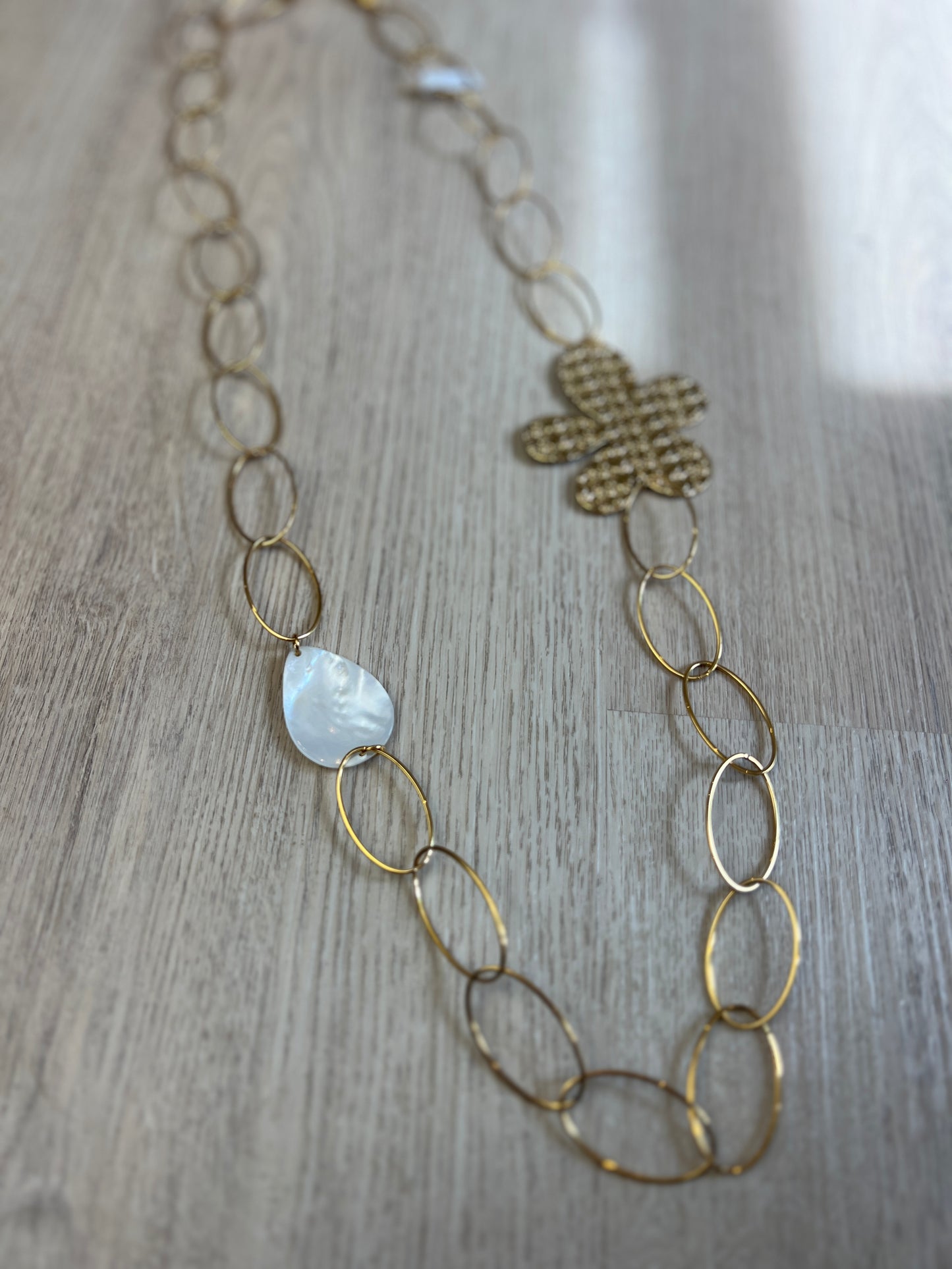 Lange ketting | Goud