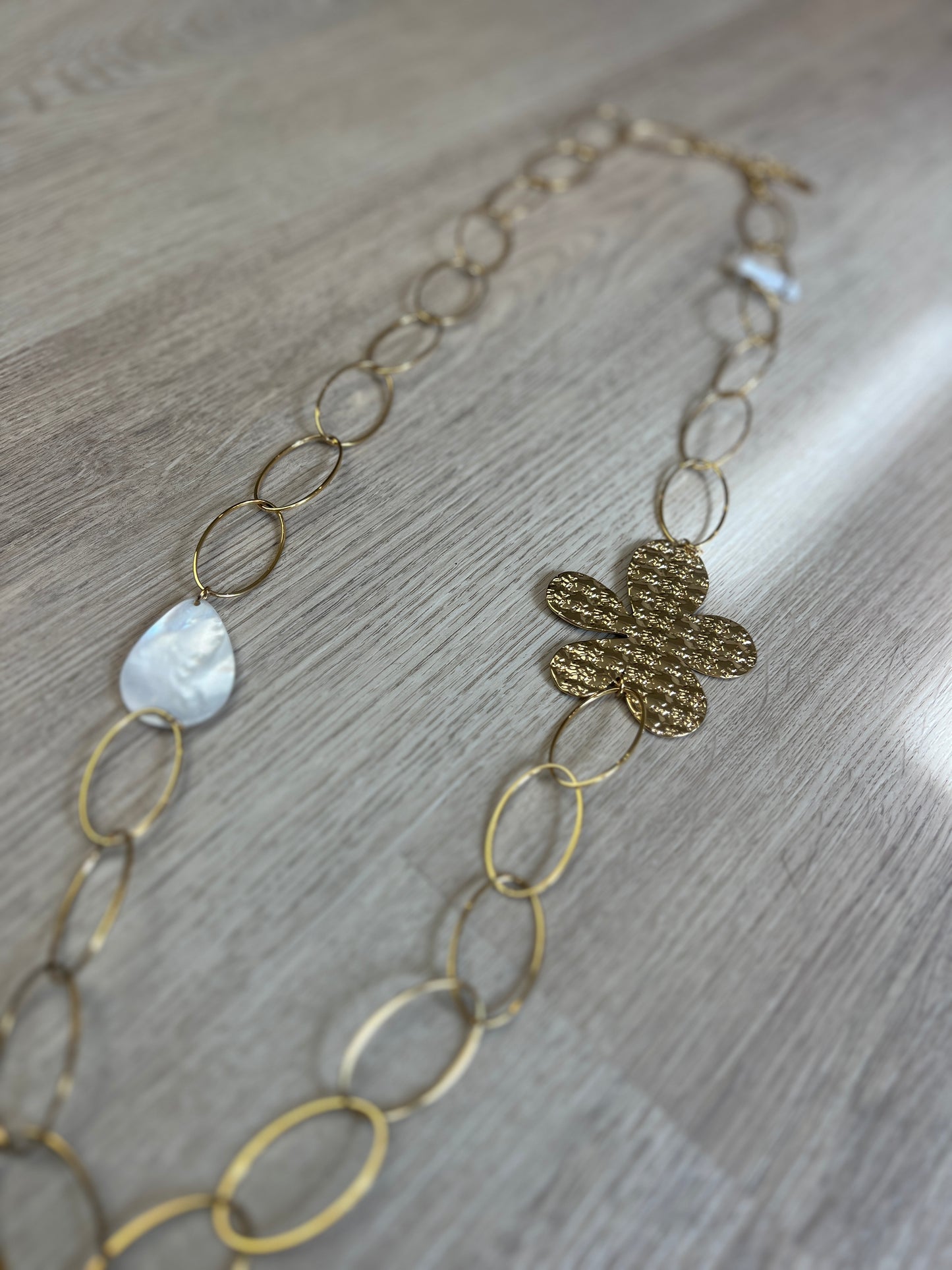 Lange ketting | Goud