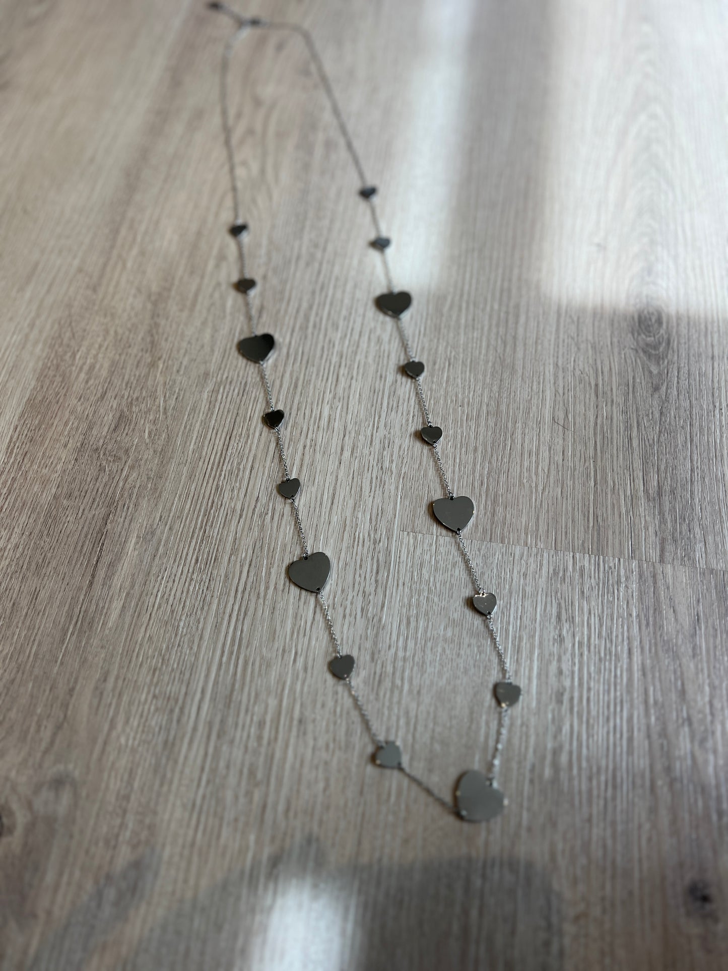 Lange ketting | Zilver