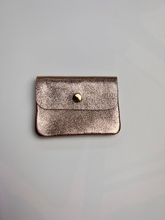 Portemonnee Lisa klein | Metallic goud