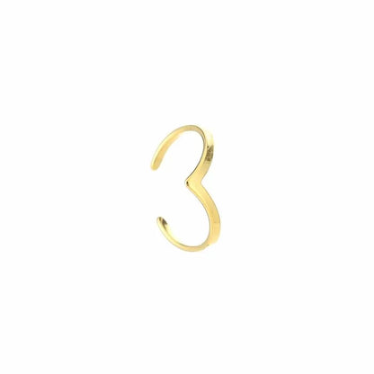 V ring - goud