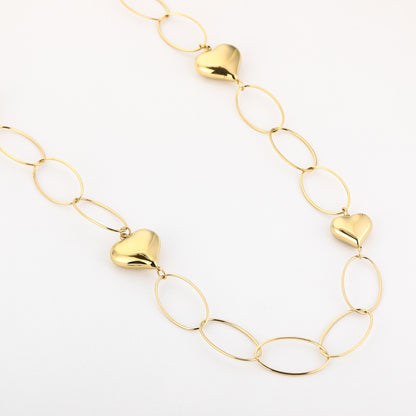 Lange ketting - goud